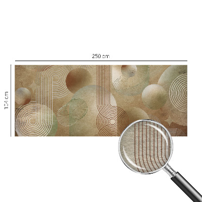 Flis fototapeta za otroško sobo z geometrijskim vzorcem