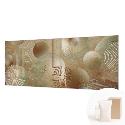 Flis fototapeta za otroško sobo z geometrijskim vzorcem