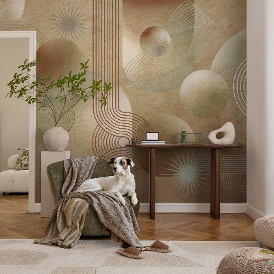 Flis fototapeta za otroško sobo Geometrijski vzorec