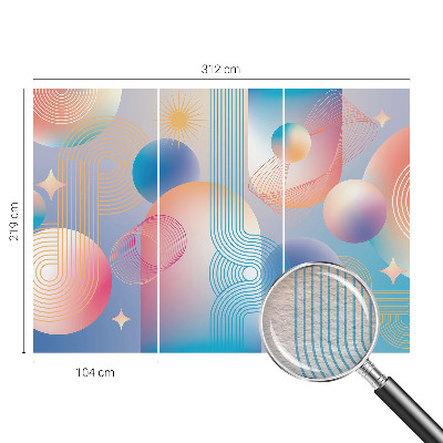 Visokokakovostna fototapeta Barvita abstrakcija