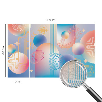 Visokokakovostna fototapeta Barvita abstrakcija