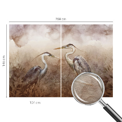 Moderna fototapeta z motivom elegantnih ptic