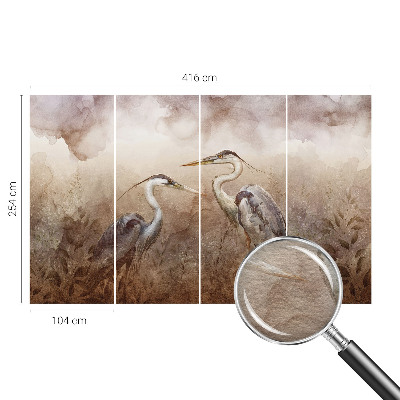 Moderna fototapeta z motivom elegantnih ptic