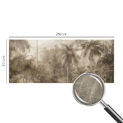 Stenska dekoracija fototapeta z motivom eksotične pokrajine