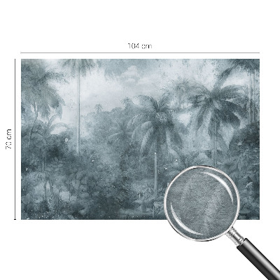 Fototapeta s tiskom s motivom tropske vegetacije