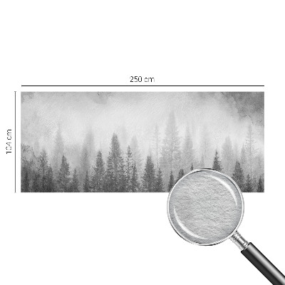 Flis fototapeta z motivom gozdne megle