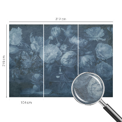Tiskana fototapeta flis z motivom cvetličnega aranžmaja