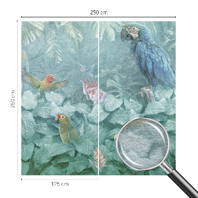 Fototapeta po meri Eksotične ptice