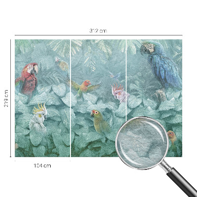 Fototapeta po meri Eksotične ptice