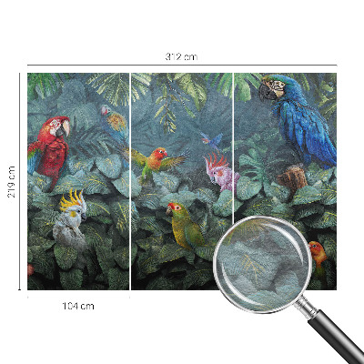 Fototapeta za dnevno sobo Eksotična džungla