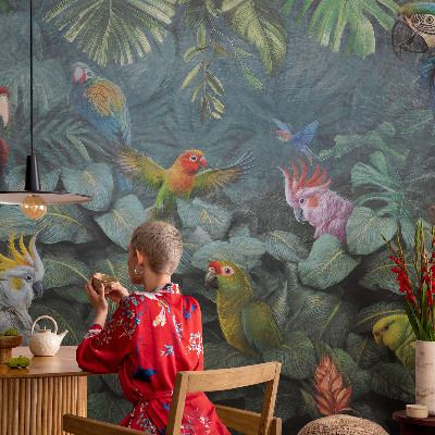 Fototapeta za dnevno sobo Eksotična džungla