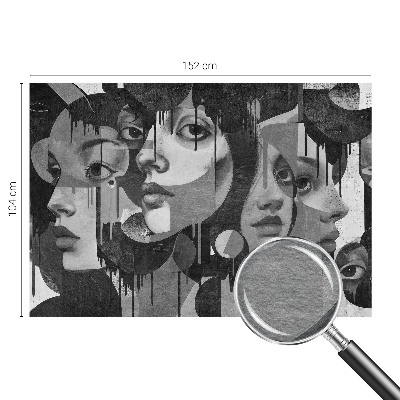 Fototapeta za spalnico Ženski obrazi