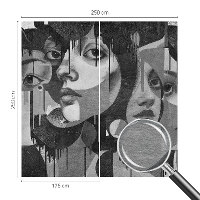 Fototapeta za spalnico Ženski obrazi