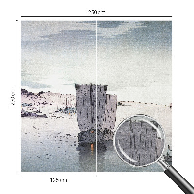 Moderna fototapeta z navtično pokrajino