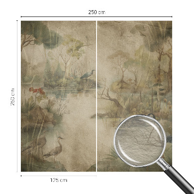 Dekorativna fototapeta Gozdni prizor