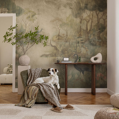 Dekorativna fototapeta Gozdni prizor