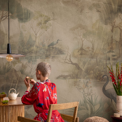 Dekorativna fototapeta Gozdni prizor