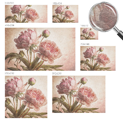 Stenska dekoracija fototapeta Nežne potonike