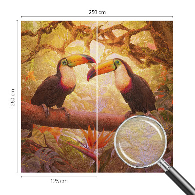 Foto tapeta Barviti tukani