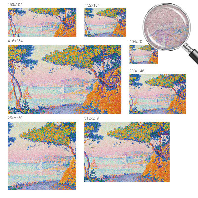 Stenska fototapeta flis Barvita pokrajina