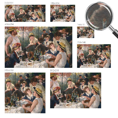 Flis fototapeta Poletna pojedina