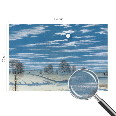 Fototapeta za steno z motivom zimske pokrajine