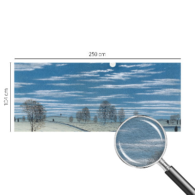 Fototapeta za steno z motivom zimske pokrajine