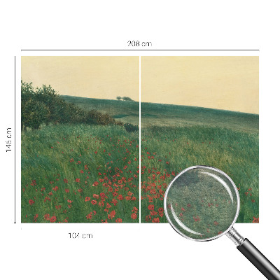 Fototapeta po meri Makova polja