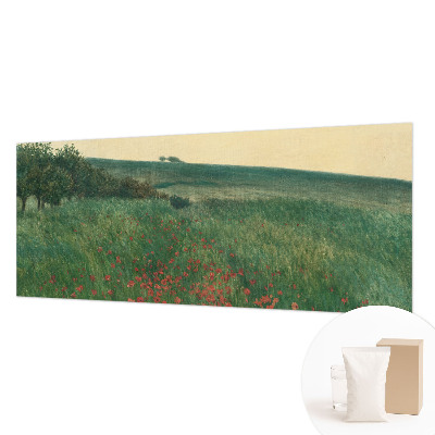 Fototapeta po meri z motivom makovih polj