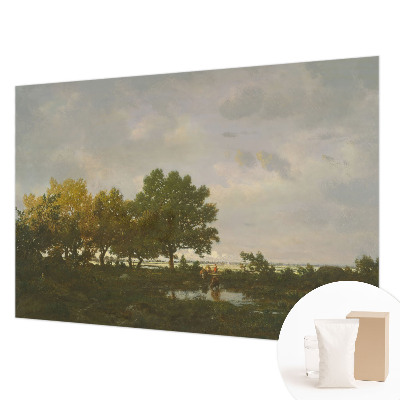 Fototapeta za spalnico Gozdna pokrajina