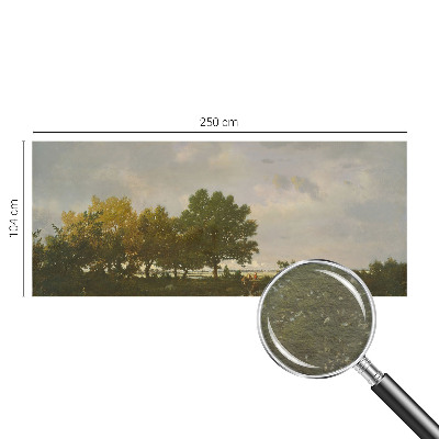 Fototapeta za spalnico z motivom gozdne pokrajine