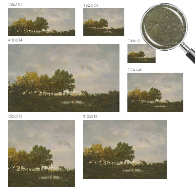 Fototapeta za spalnico Gozdna pokrajina