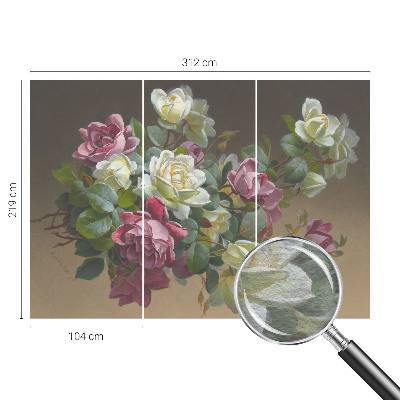 Moderna fototapeta z motivom cvetlične elegance