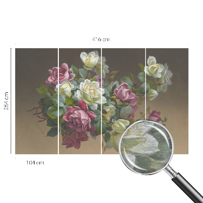 Moderna fototapeta z motivom cvetlične elegance