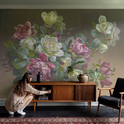 Moderna fototapeta z motivom cvetlične elegance