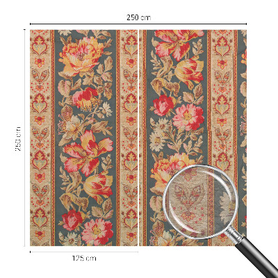 Visokokakovostna fototapeta Barvite rože