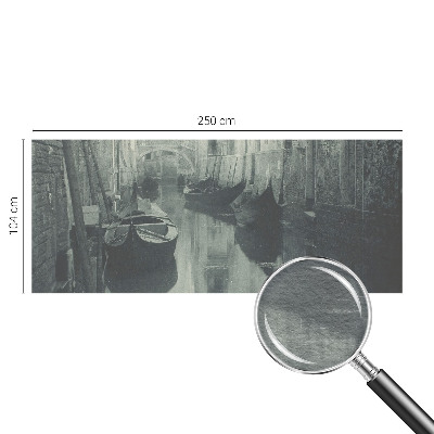 Foto tapeta s prikazom starega kanala