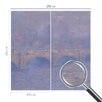 Flis fototapeta Modri ​​most