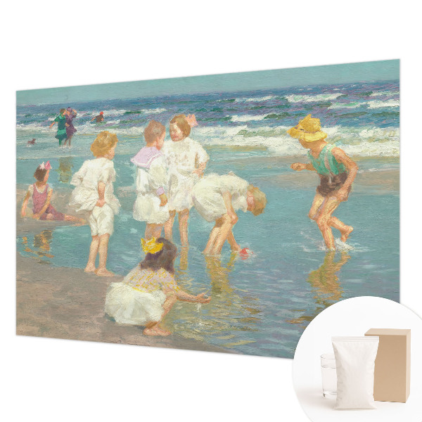 Tiskana fototapeta flis Otroštvo na plaži