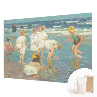 Tiskana fototapeta flis Otroštvo na plaži