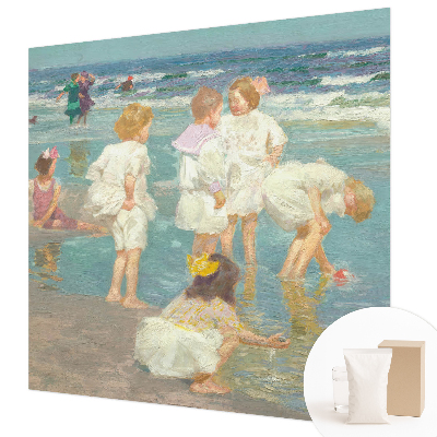 Tiskana fototapeta flis Otroštvo na plaži