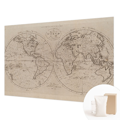 Fototapeta po meri Stari zemljevid