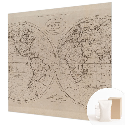 Fototapeta po meri Stari zemljevid