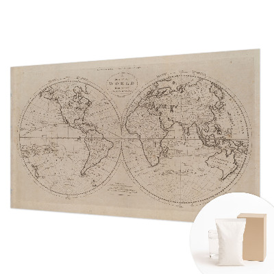 Fototapeta po meri Stari zemljevid