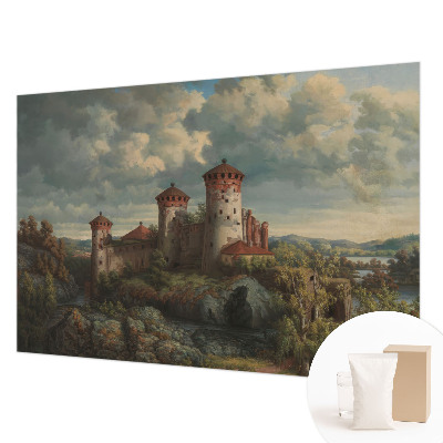 Fototapeta za spalnico z motivom romantične pokrajine