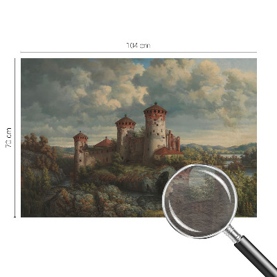 Fototapeta za spalnico Romantična pokrajina