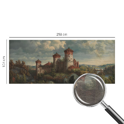 Fototapeta za spalnico z motivom romantične pokrajine