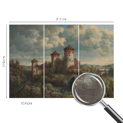 Fototapeta za spalnico z motivom romantične pokrajine