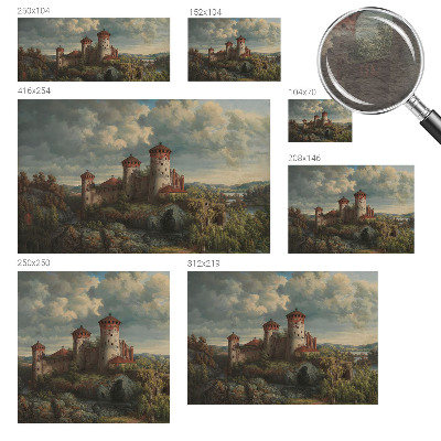 Fototapeta za spalnico Romantična pokrajina