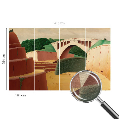 Flis fototapeta za otroško sobo Mirna pokrajina